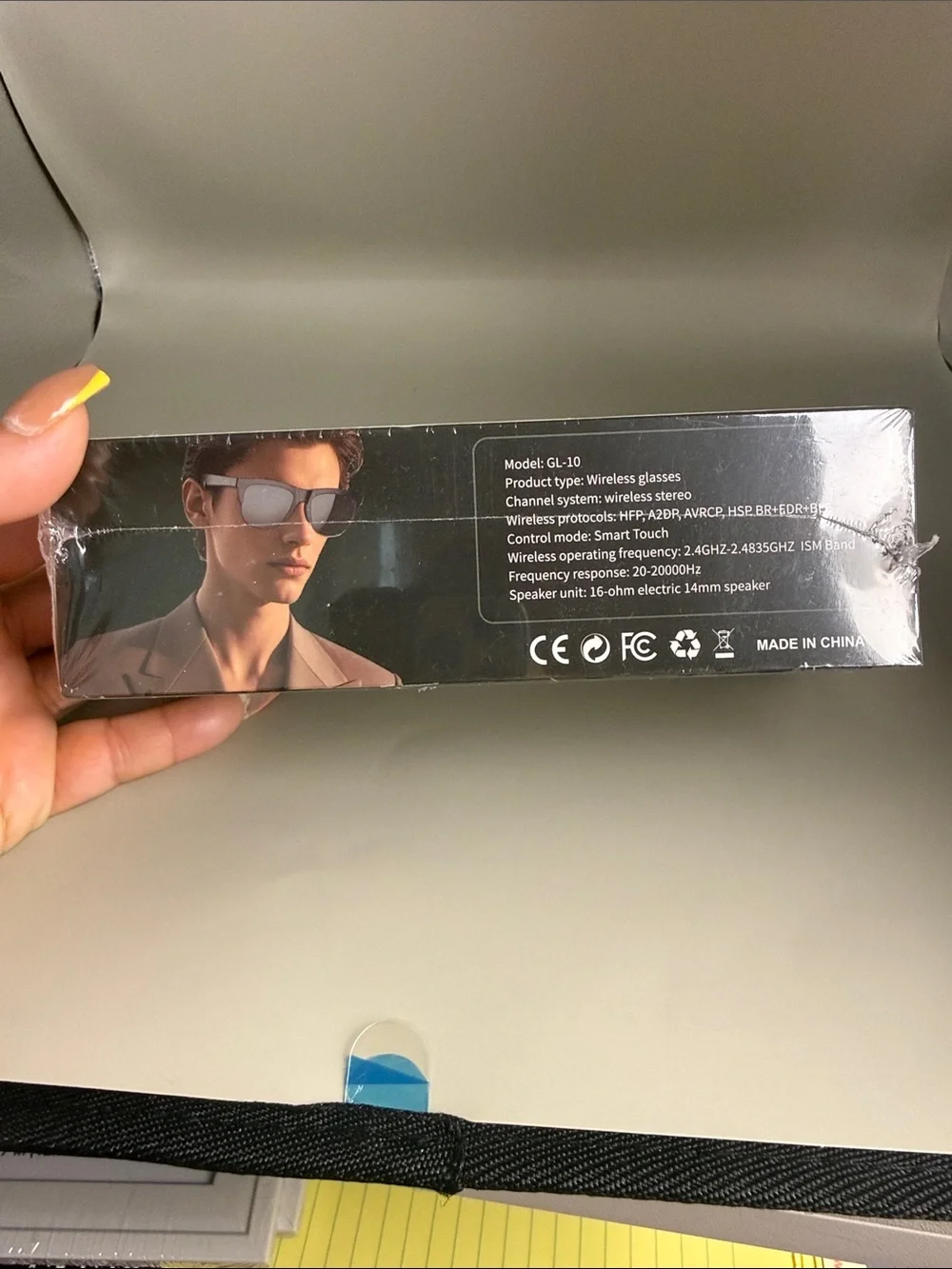 GL-10 Smart Glasses - Black